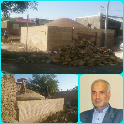 حوض انبار شهرستان باخرز در خراسان رضوی مرمت گشت