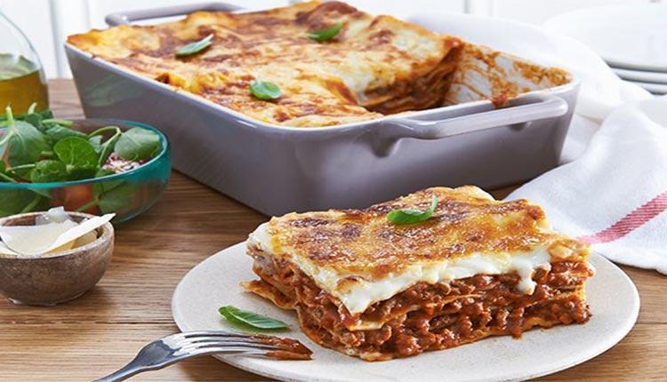 طرز تهیه لازانیا بدون پنیر پیتزا