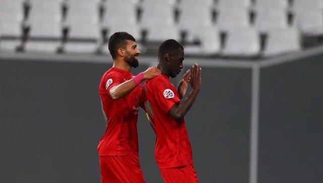 پیروزی الدحیل با حضور رامین رضاییان پیروزی الدحیل با حضور رامین رضاییان