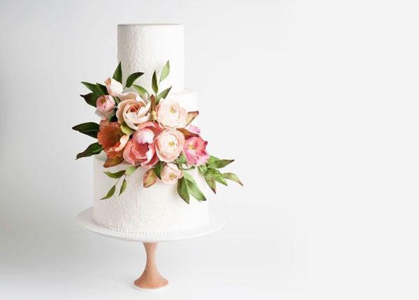 30 مدل کیک عروسی سه طبقه