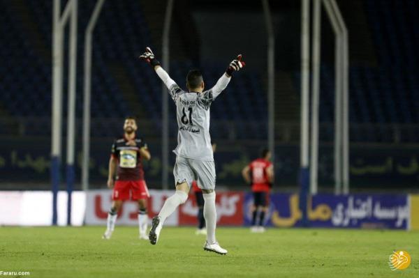 پیام احساسی دروازه بان پرسپولیس پیام احساسی دروازه بان پرسپولیس