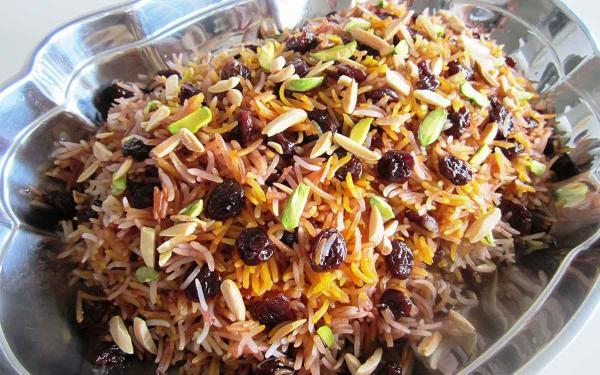 طرز تهیه آلبالو پلو