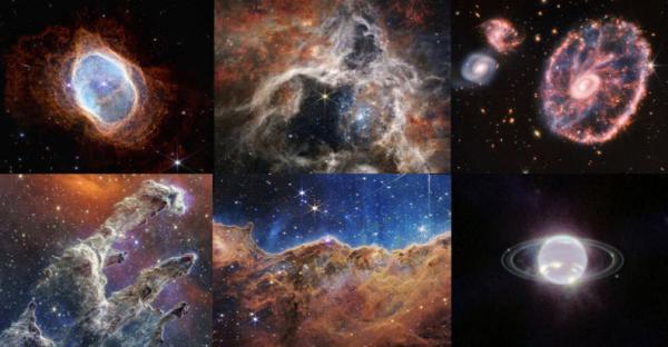 برترین تصاویر گرفته شده به وسیله تلسکوپ فضایی جیمز وب در سال 2022